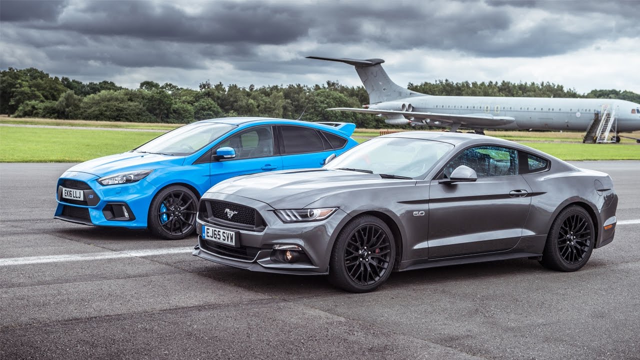 ford mustang vs ford focus rs to